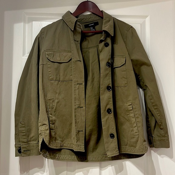 Forever 21 Cargo Jacket - Picture 1 of 3
